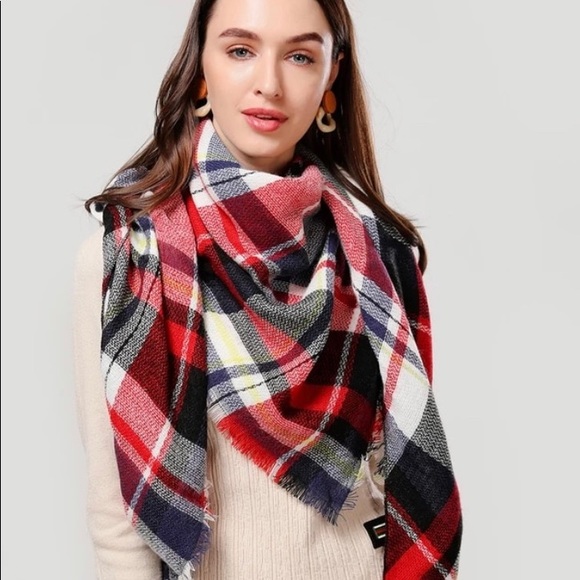 Triangle Shawl Scarf - Picture 2 of 8